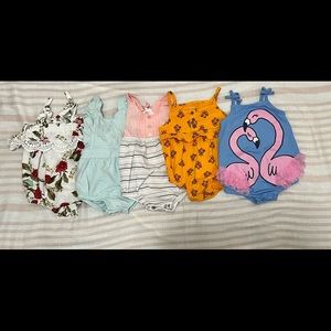 Baby girl rompers